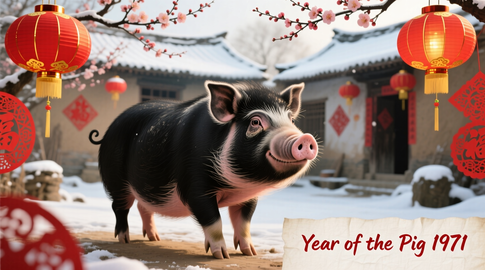 what animal was 1971 chinese new year