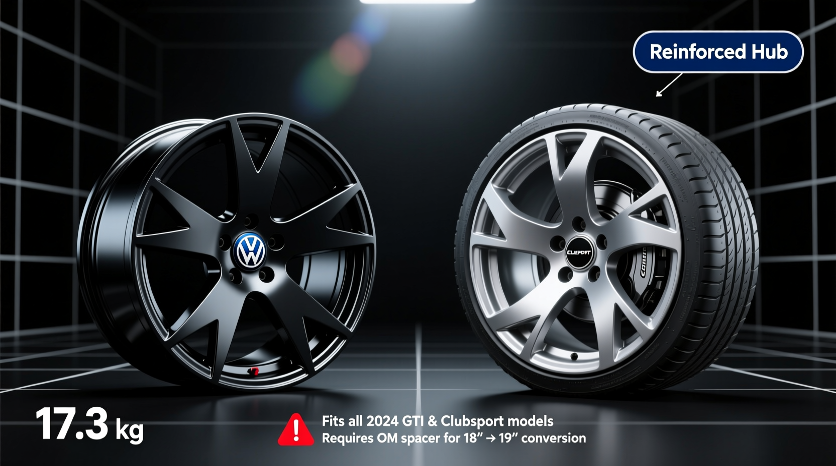 2024 GTI vs Clubsport Wheels: Key Differences & Fitment Facts
