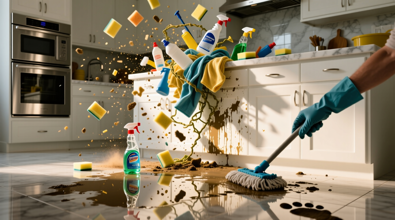 cleaning mistakes making house dirtier