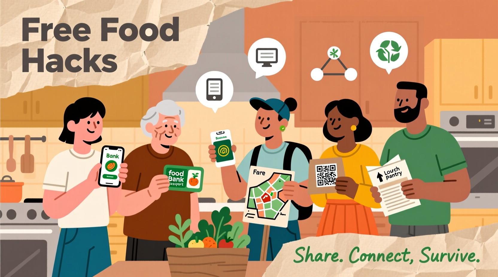 creative ways to access free food resources when you have no money