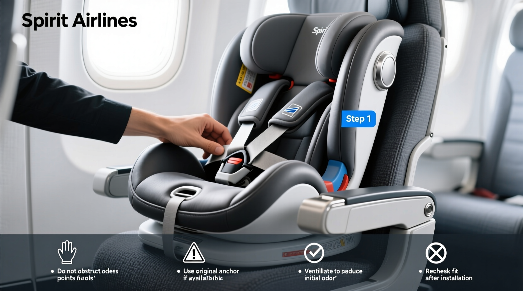 Spirit Airlines Child Car Seat Buying Guide: How to Choose