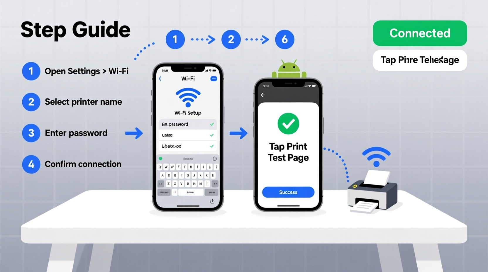 step by step guide how to easily connect your wifi printer to any cell phone
