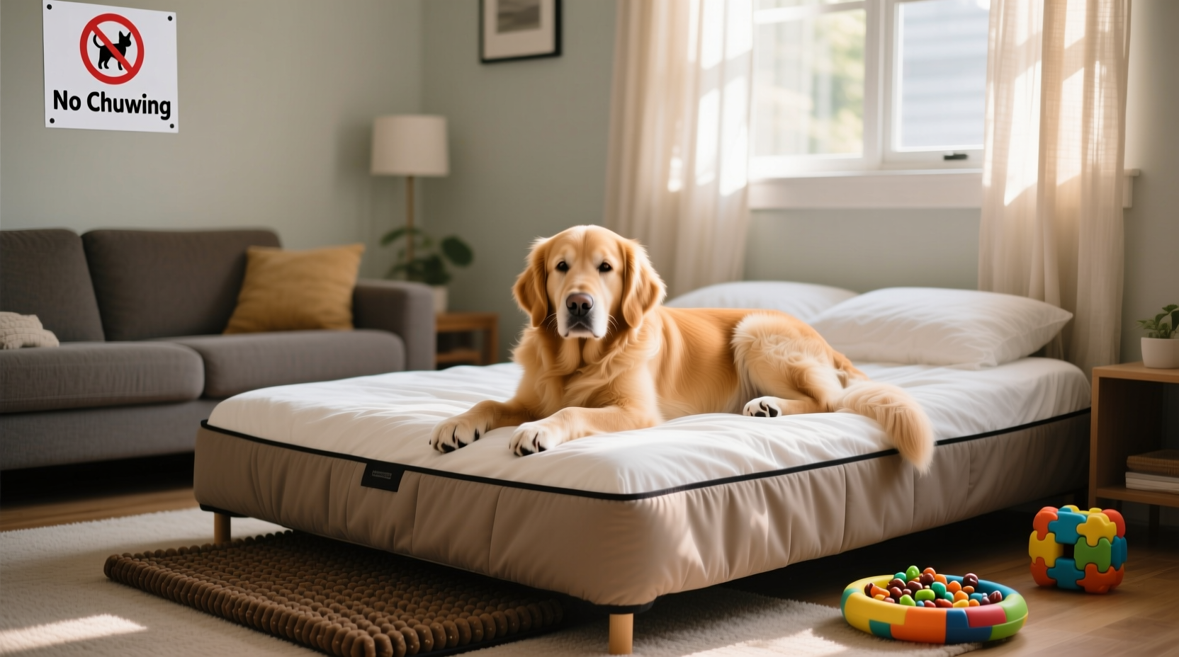 effective strategies to prevent your dog from chewing their bed for good 3