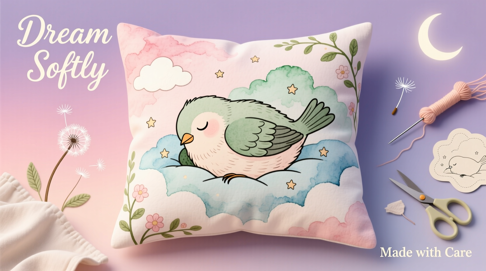 creating a cozy bird dream pillowcase step by step guide for diy comfort and style