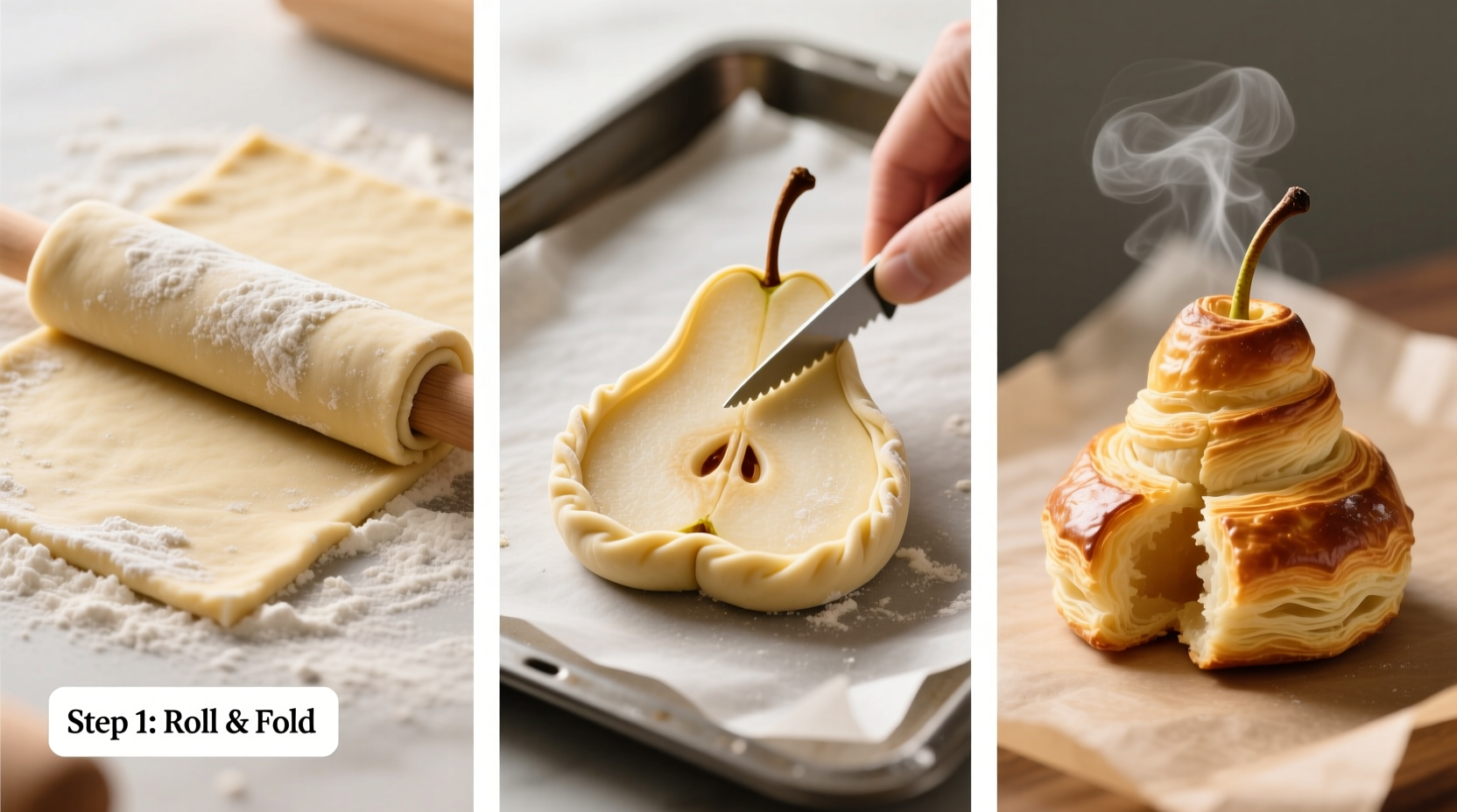 mastering how to make a pear shaped puff step by step guide for perfect results