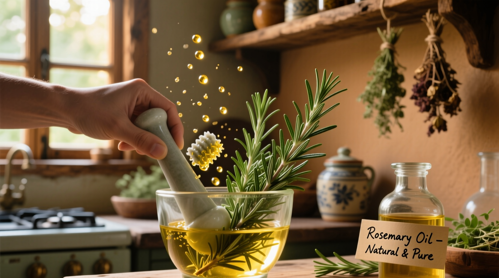How to Extract Rosemary Oil at Home