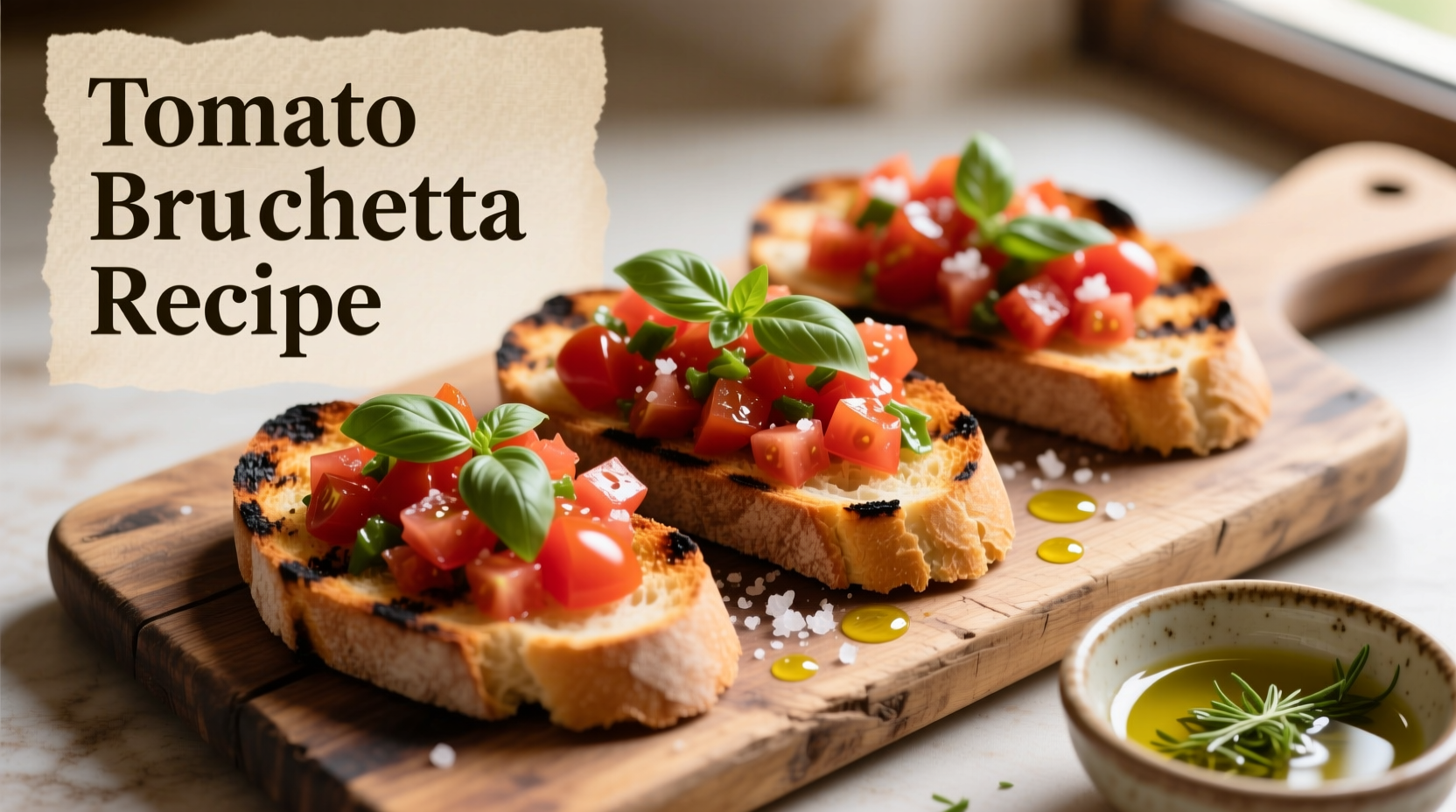 Perfect Tomato Bruschetta Recipe: Authentic Italian Method