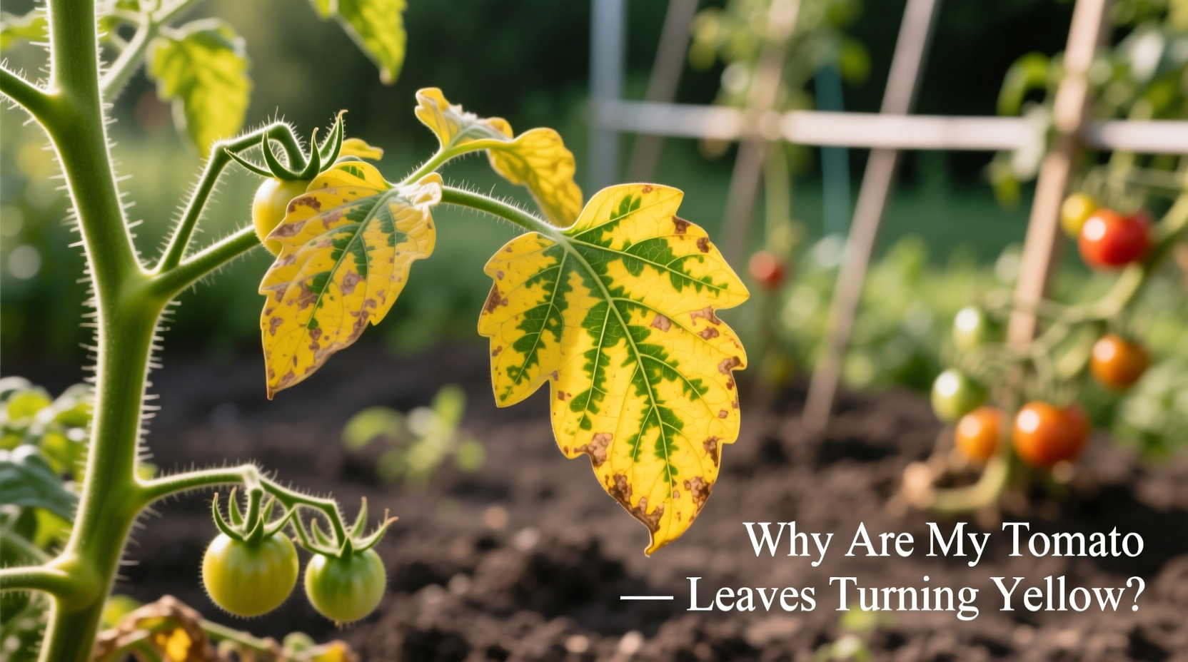 Why Tomato Leaves Turn Yellow: Causes & Fixes