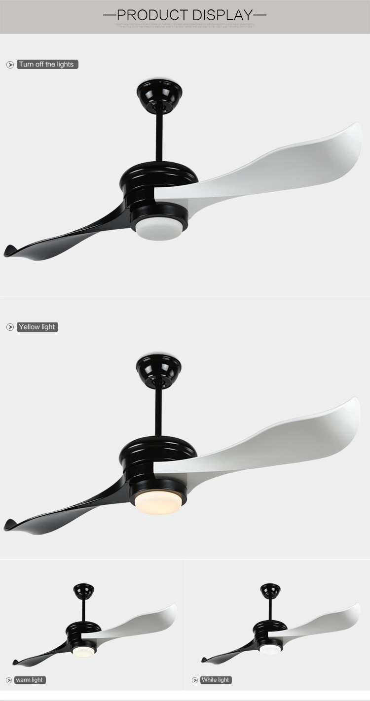 High Quality Unique Retro Style Light Chandelier Pendant Modern Ceiling Fan With Light