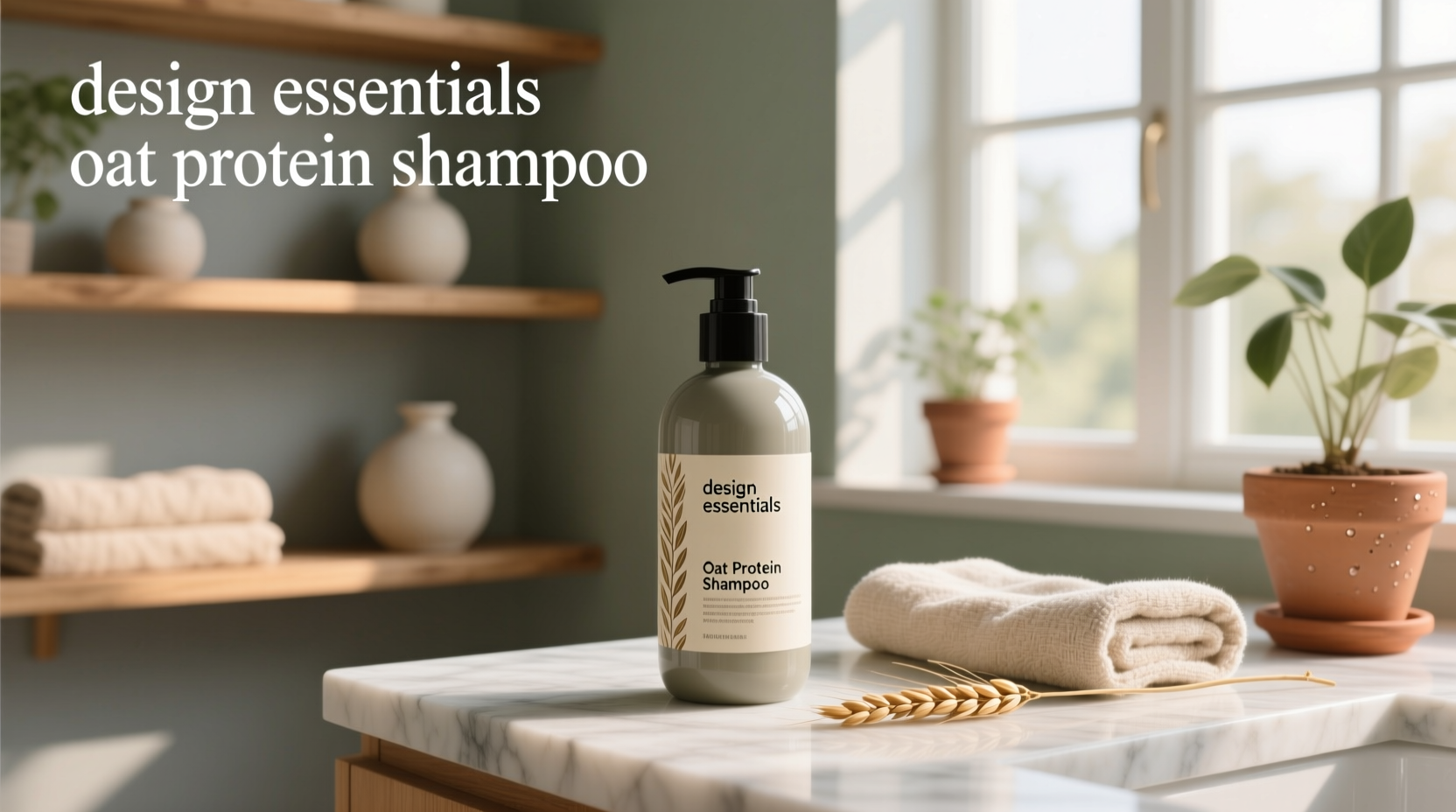 design essentials oat protein shampoo guide