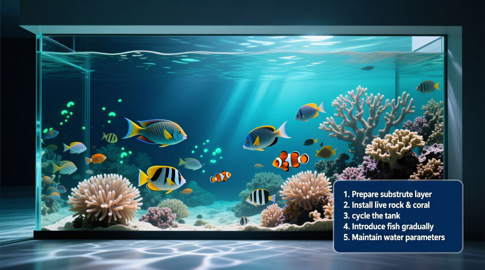 step by step guide to applying an aquarium background for a stunning underwater display