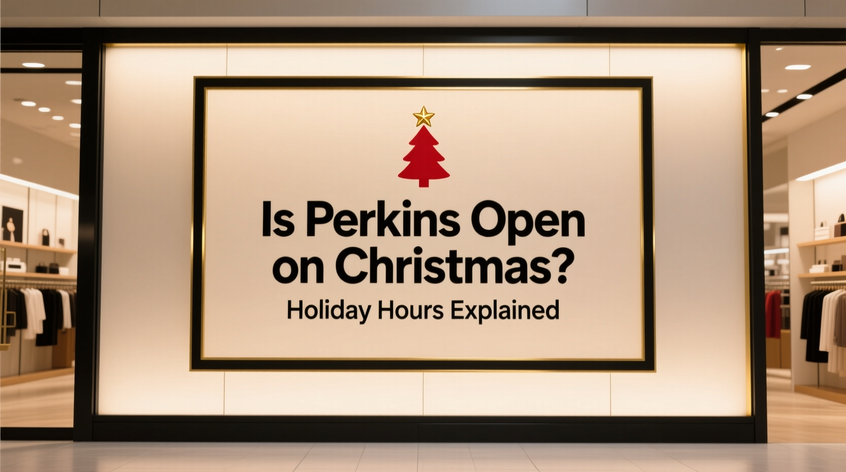 is perkins open on christmas