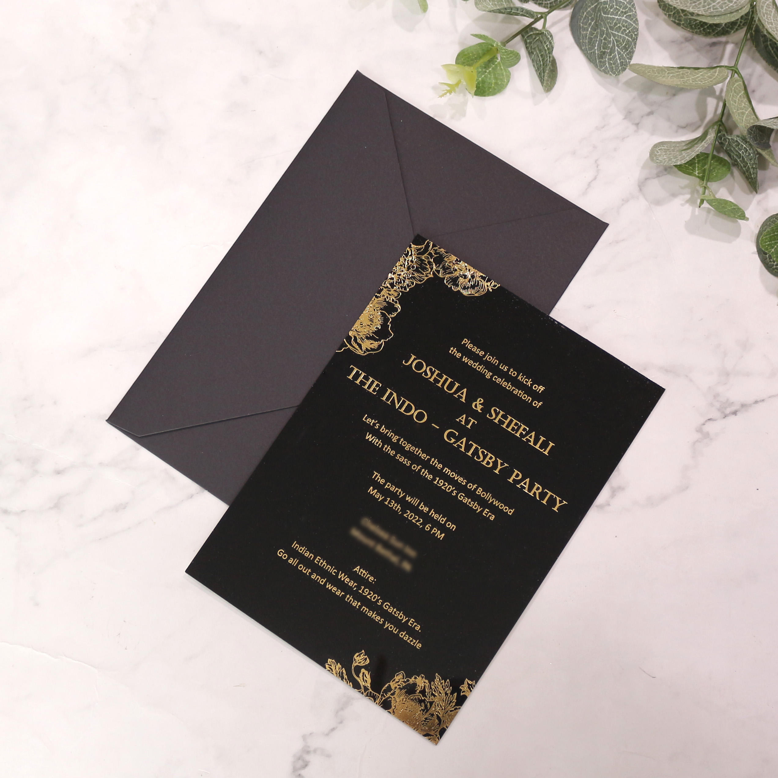 beauty or beats gender reveal invitations