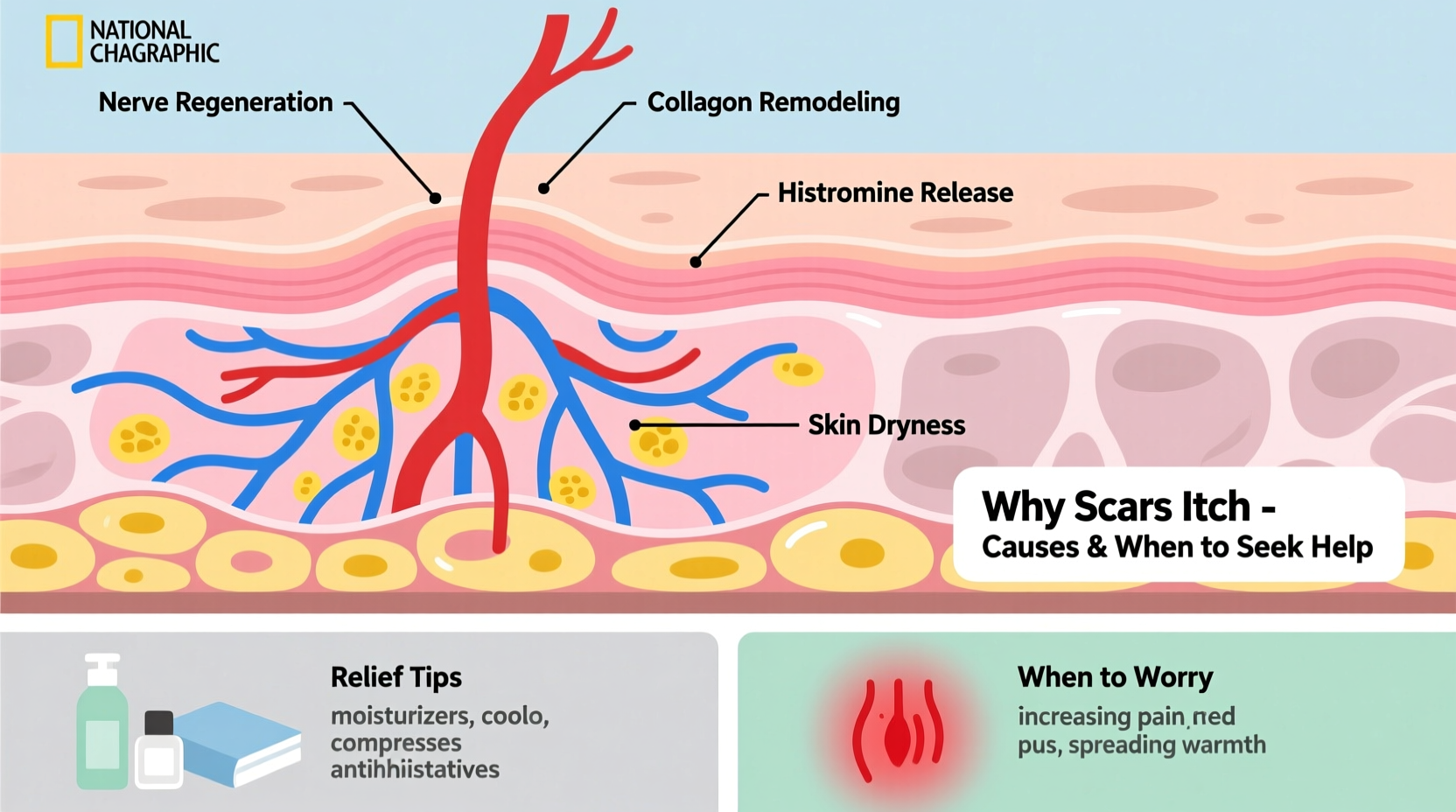 why are my scars itchy causes relief and when to worry