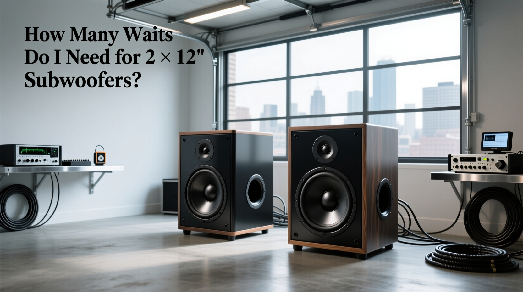 How to Choose Dual 12 Inch Ported Subwoofer Box, How Many Watts for 2 Subs?