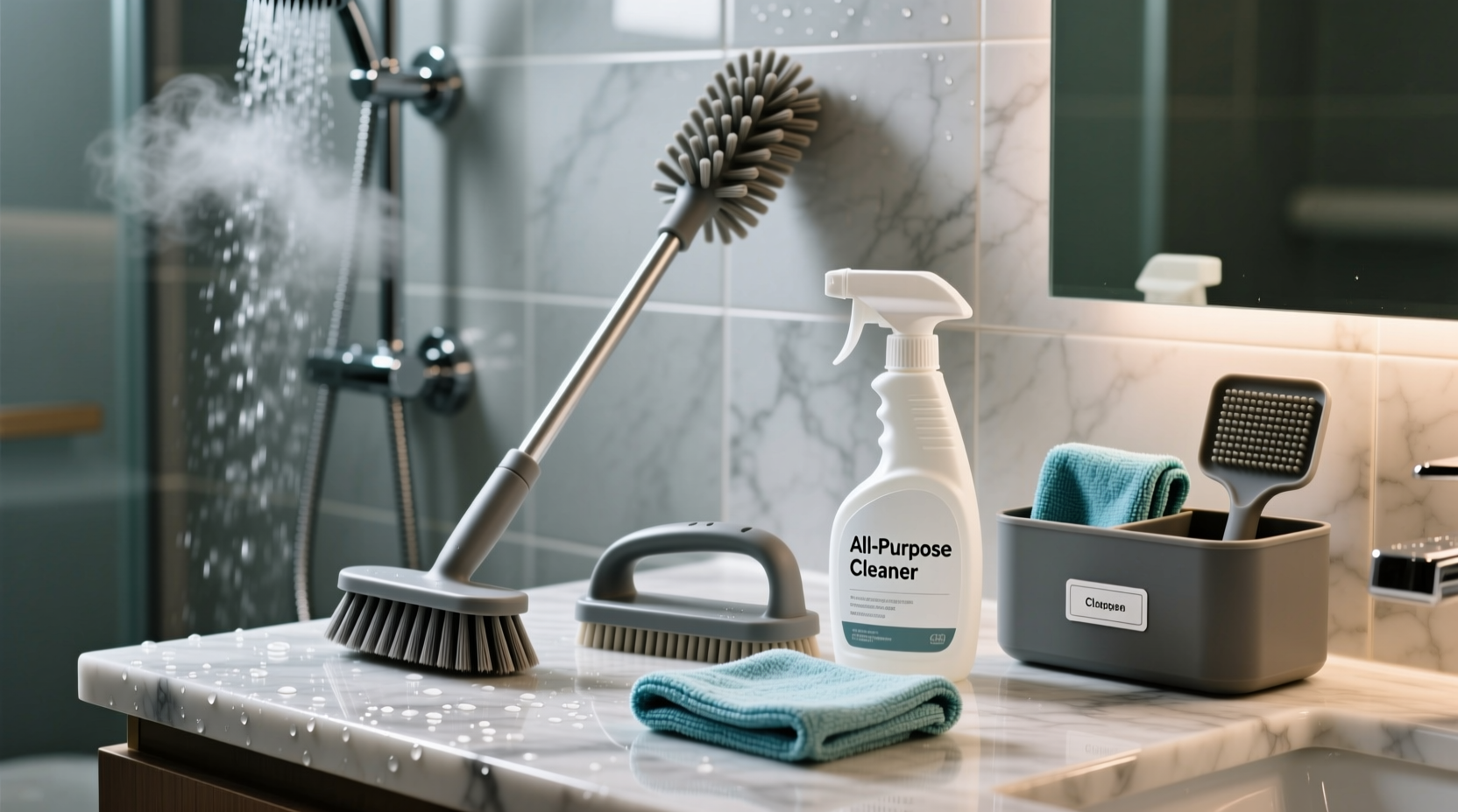 what cleaning experts use to clean their bathrooms