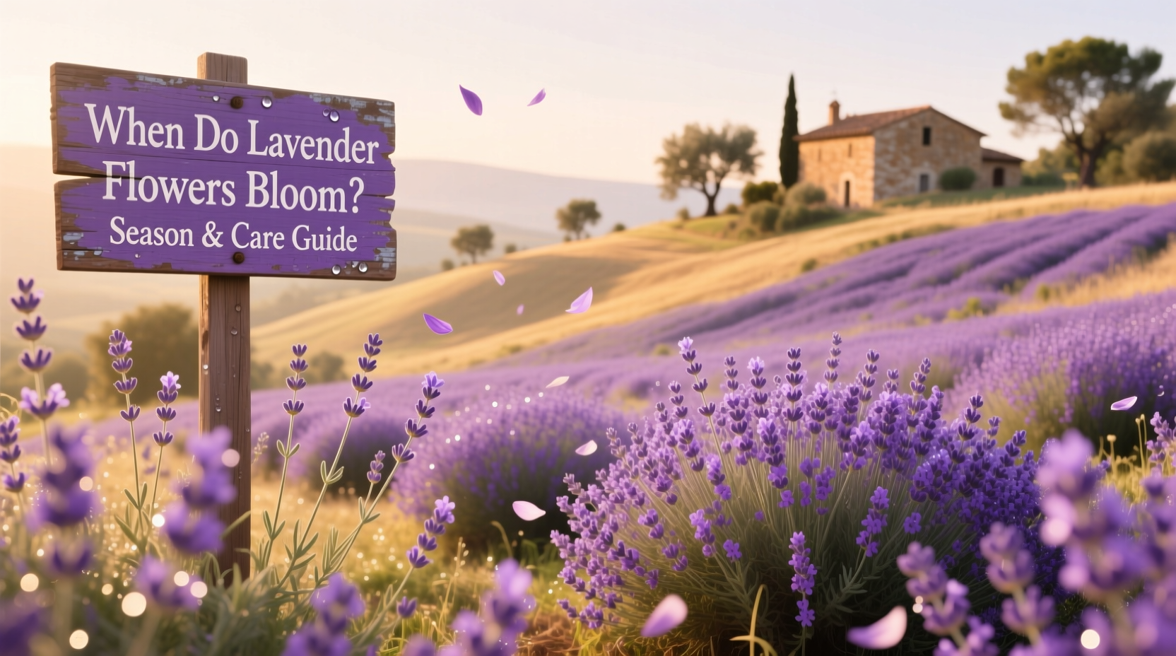 When Do Lavender Flowers Bloom? Season & Care Guide