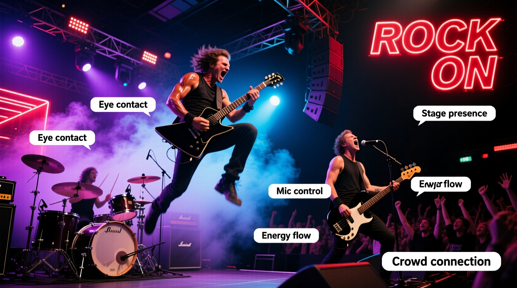 mastering the stage essential tips to deliver an unforgettable rock show performance