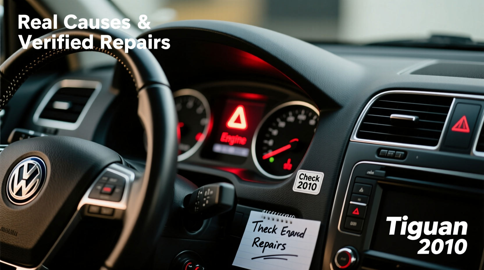 tiguan 2010 check engine fix