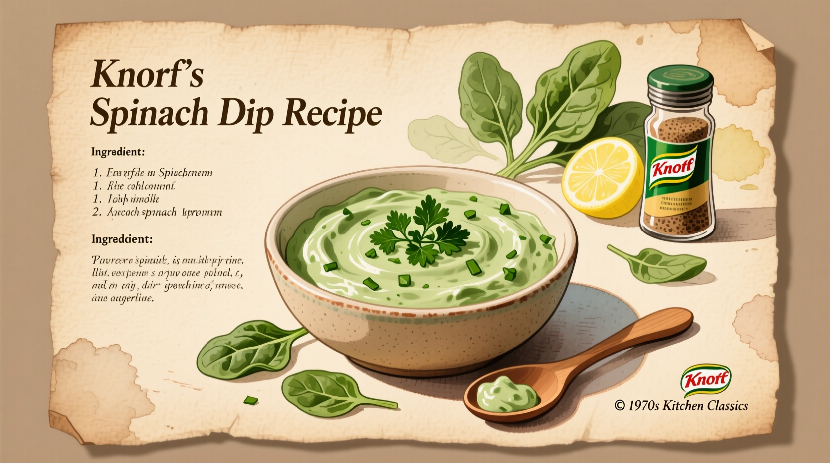 Authentic Knorr Spinach Dip Recipe in 15 Minutes