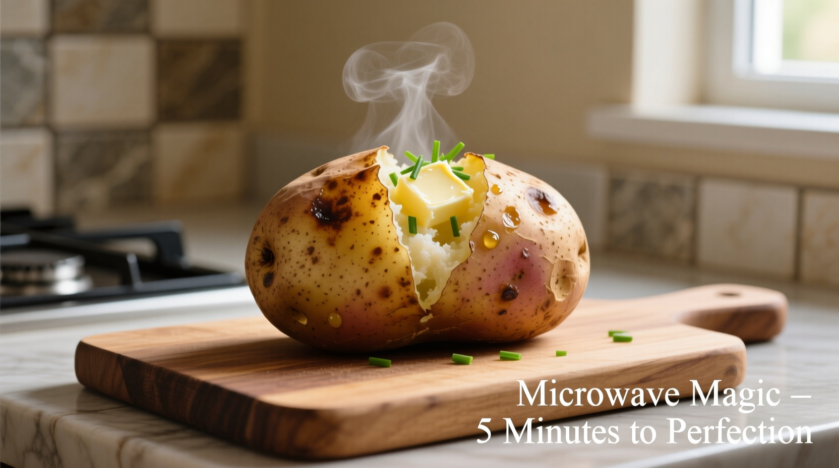Perfect Microwave Baked Potato: 5-8 Minute Method