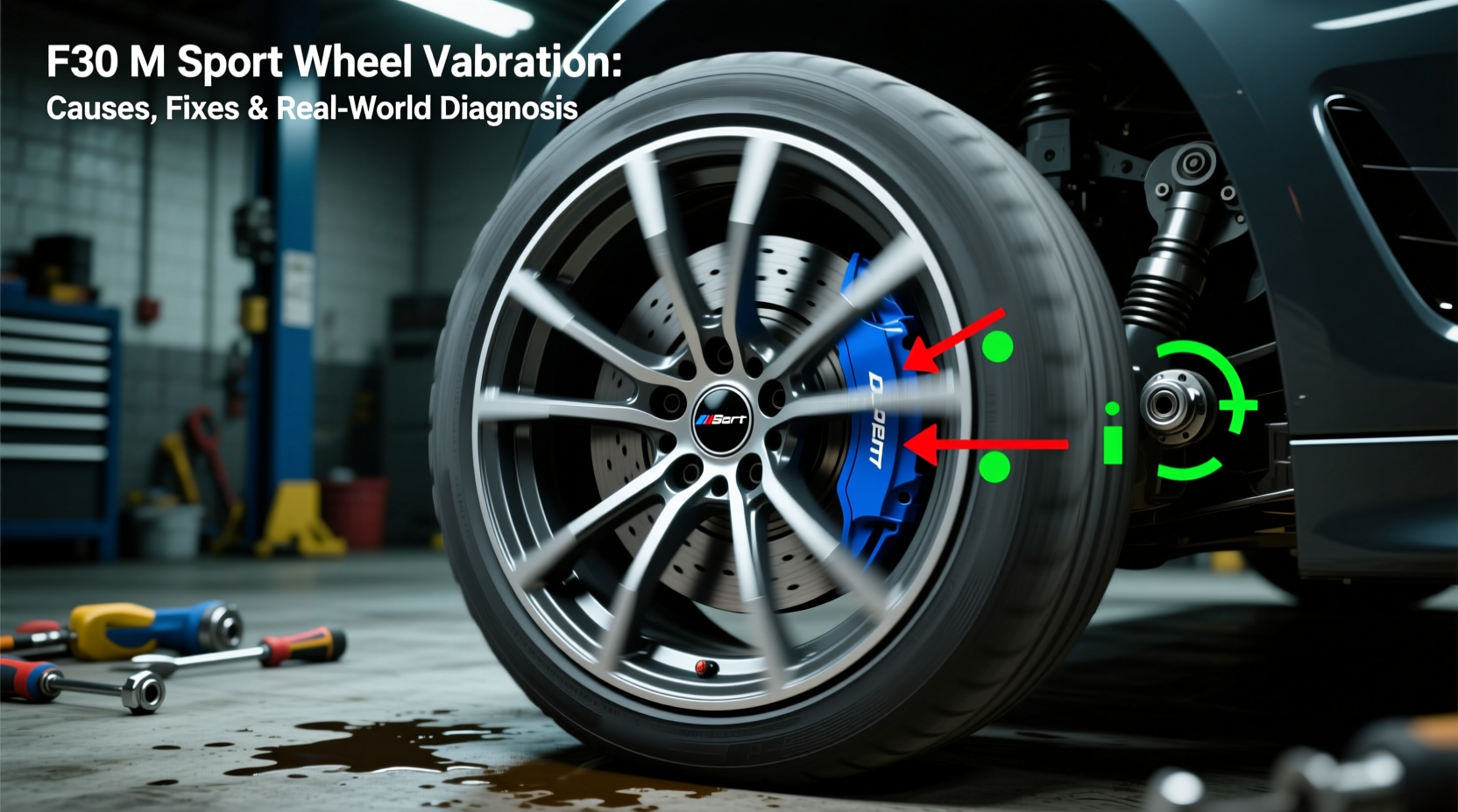 f30 m sport wheel vibration