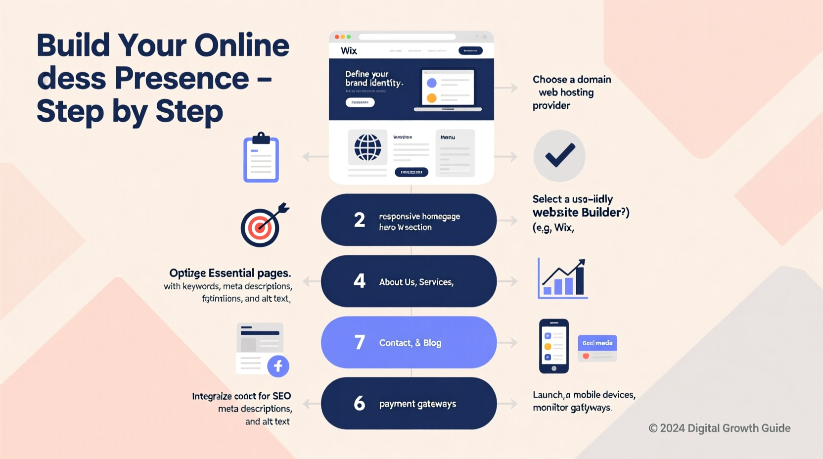 how to make a business website a step by step guide to building your online presence