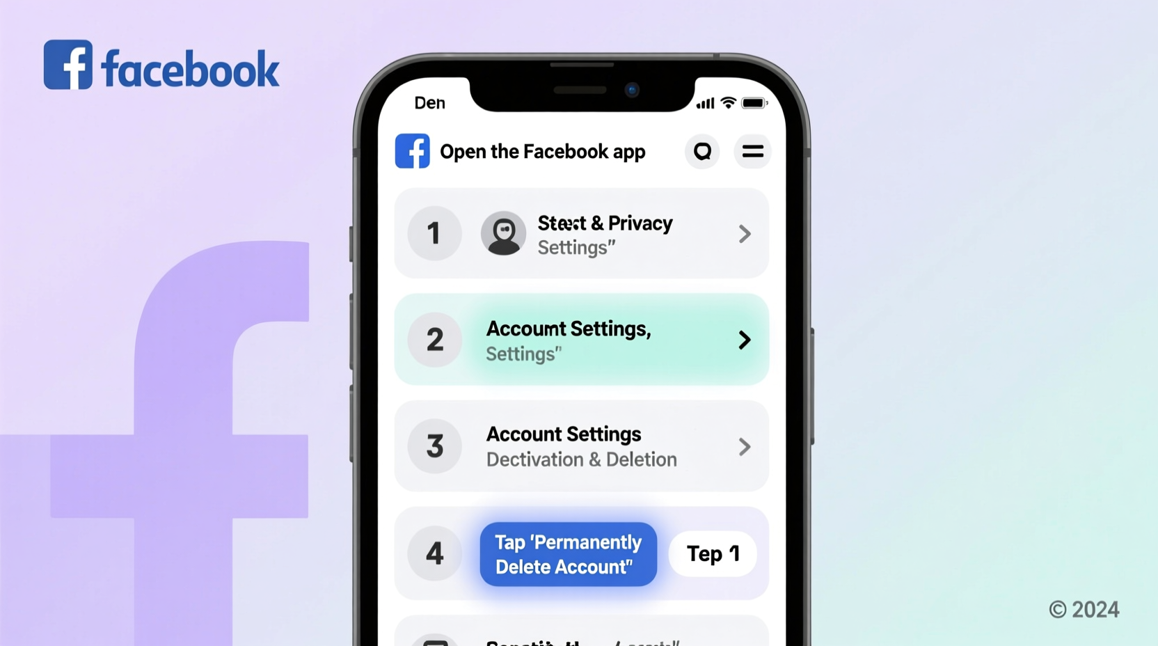 step by step guide to deactivate your facebook account quickly on mobile devices