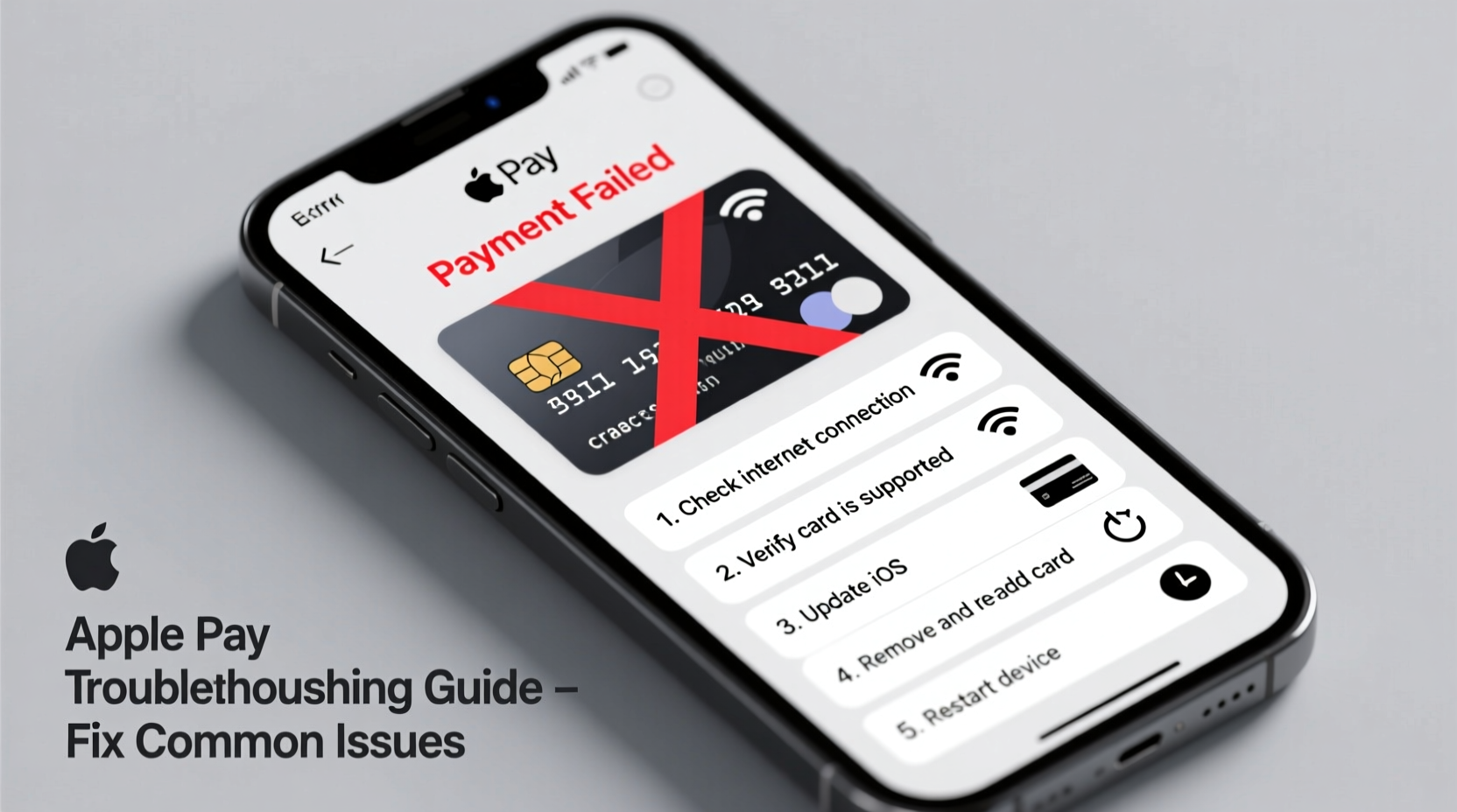 apple pay not working troubleshoot fix common issues
