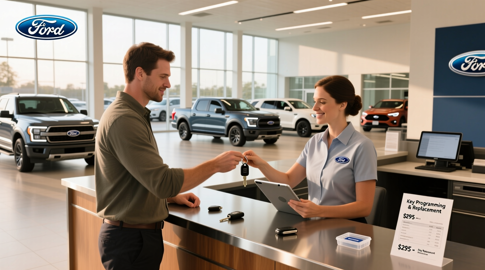 How Much Does a Ford Dealership Key Replacement Cost?