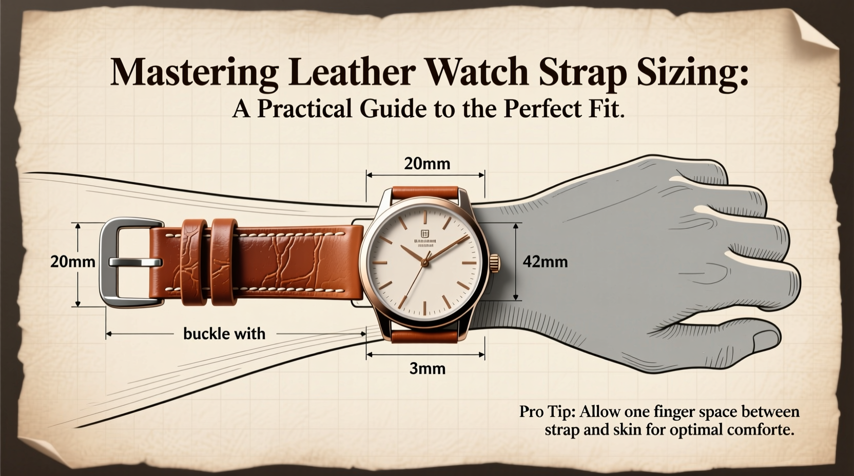 mastering leather watch strap sizing a practical guide to the perfect fit