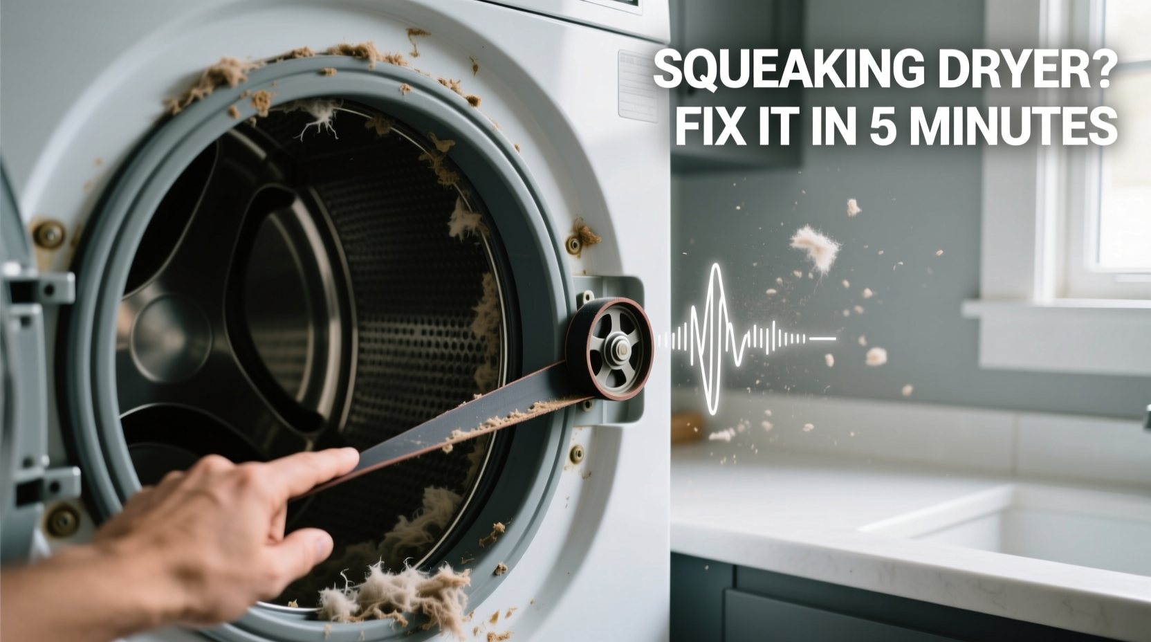 dryer squeaking causes and simple fixes to stop the noise