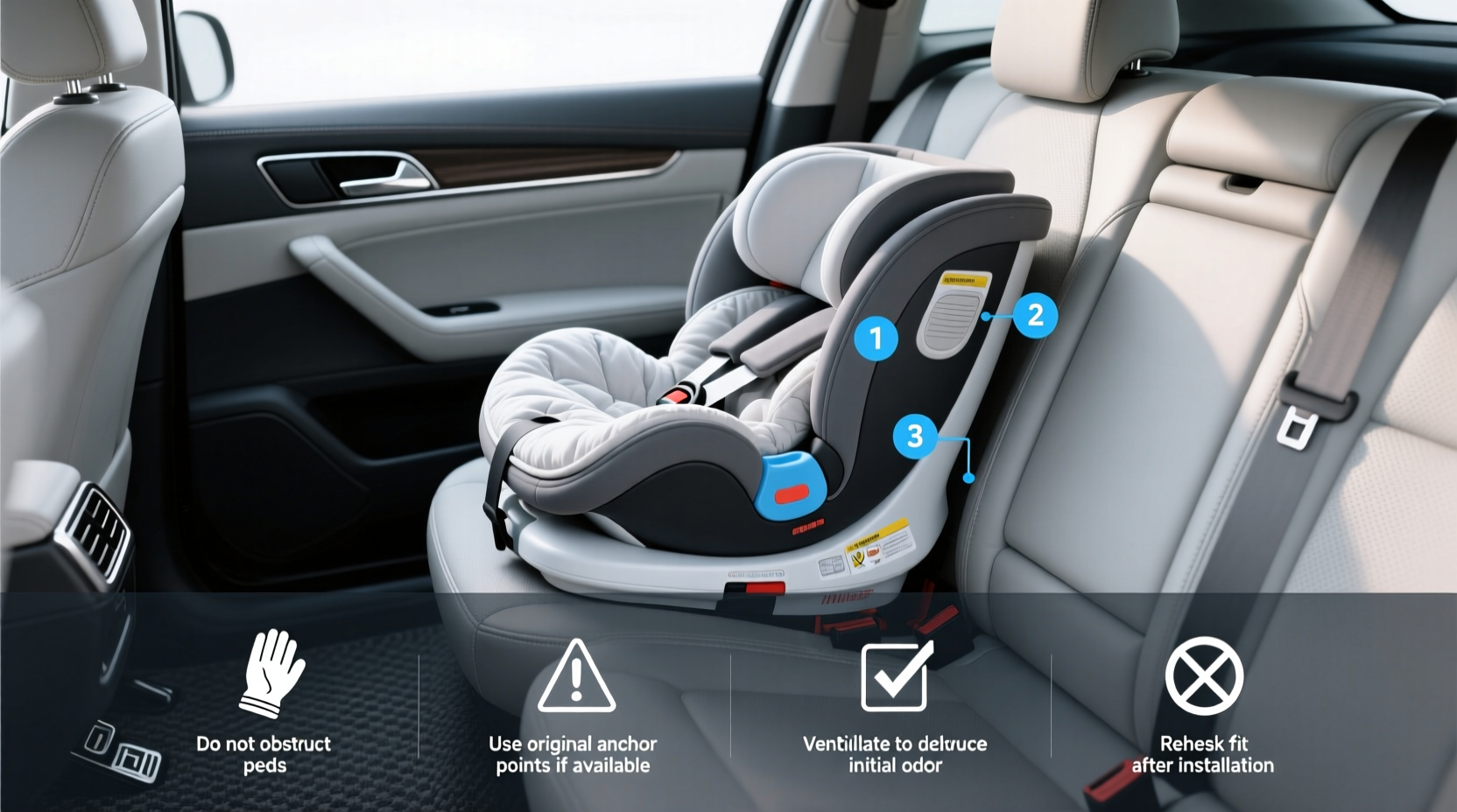 doona car seat install