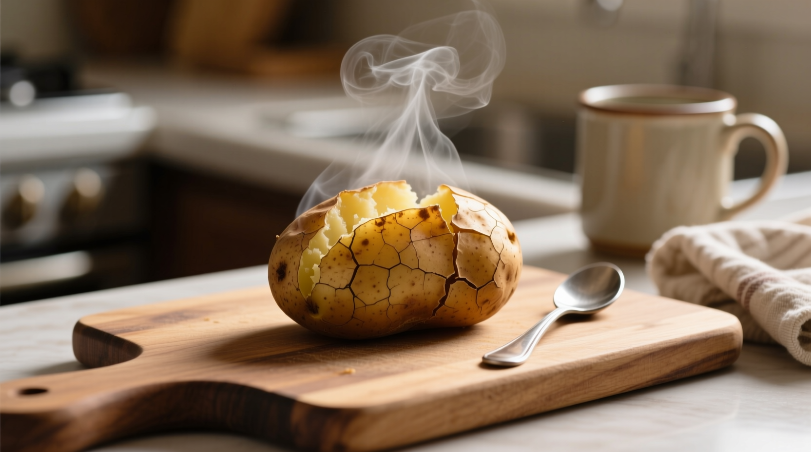 microwave baked potato