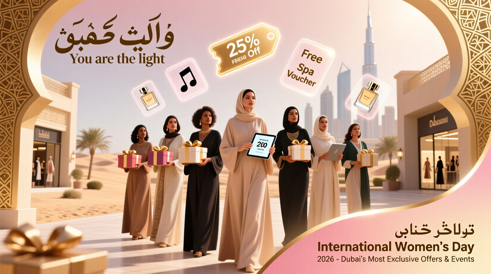 womens day offers dubai