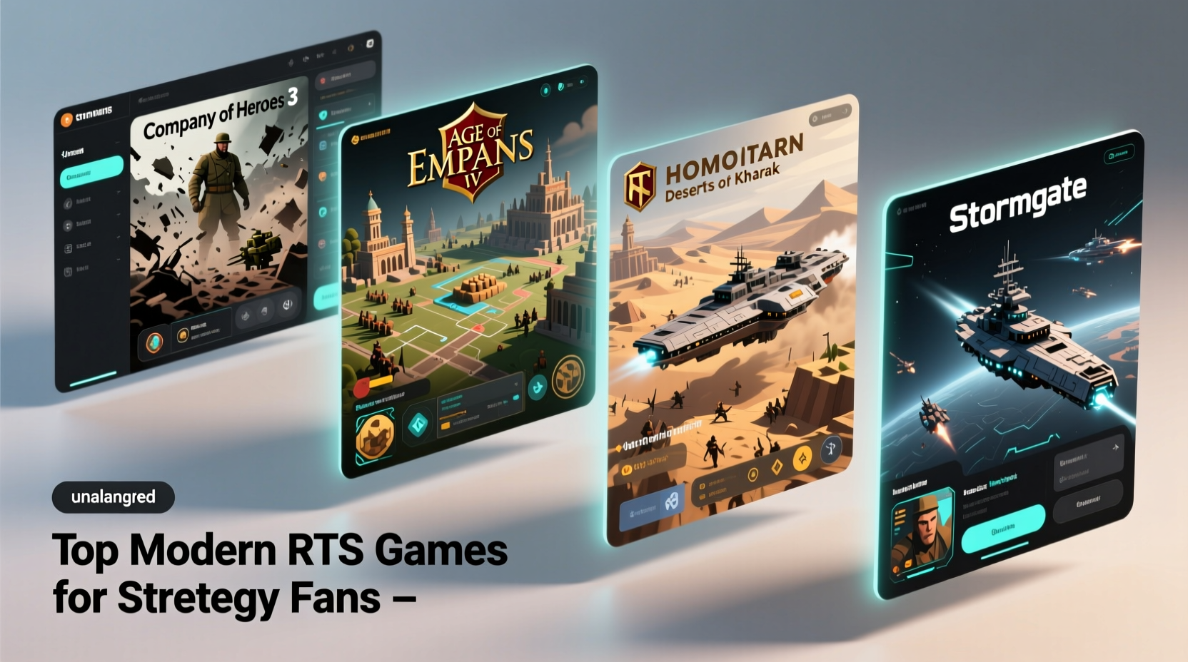 best modern rts games to jump into for strategy fans