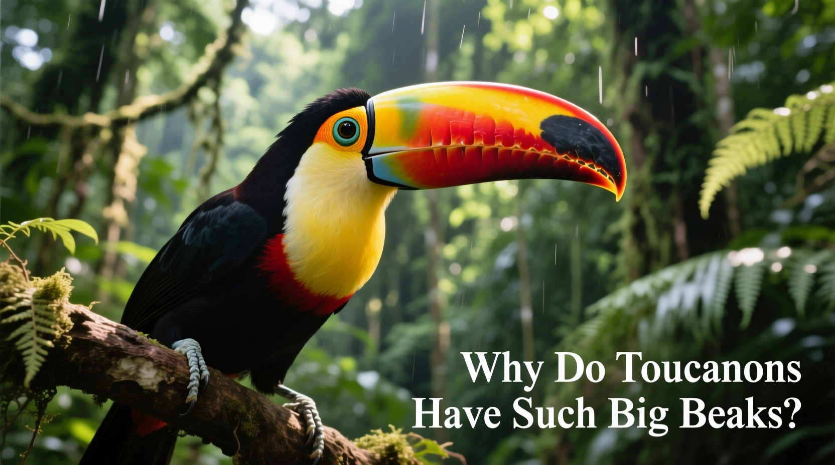 why do toucans have such big beaks exploring the reasons