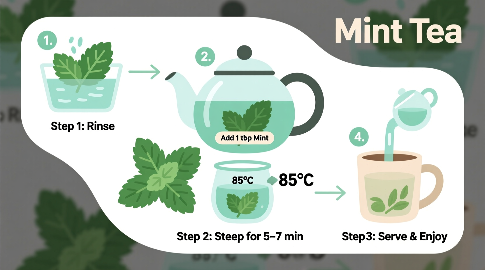 how make mint tea