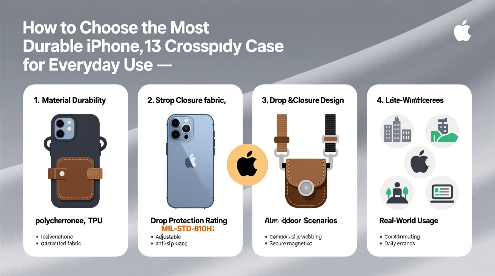 how to choose the most durable iphone 13 crossbody case for everyday use