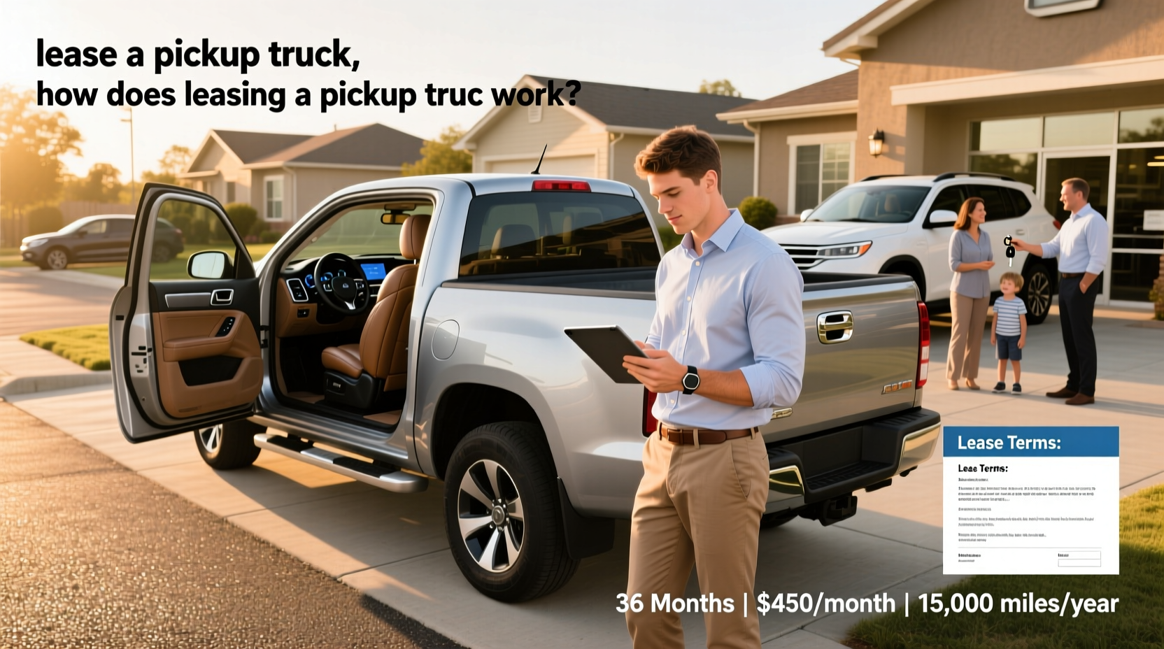 How to Lease a Pickup Truck: A Practical Guide