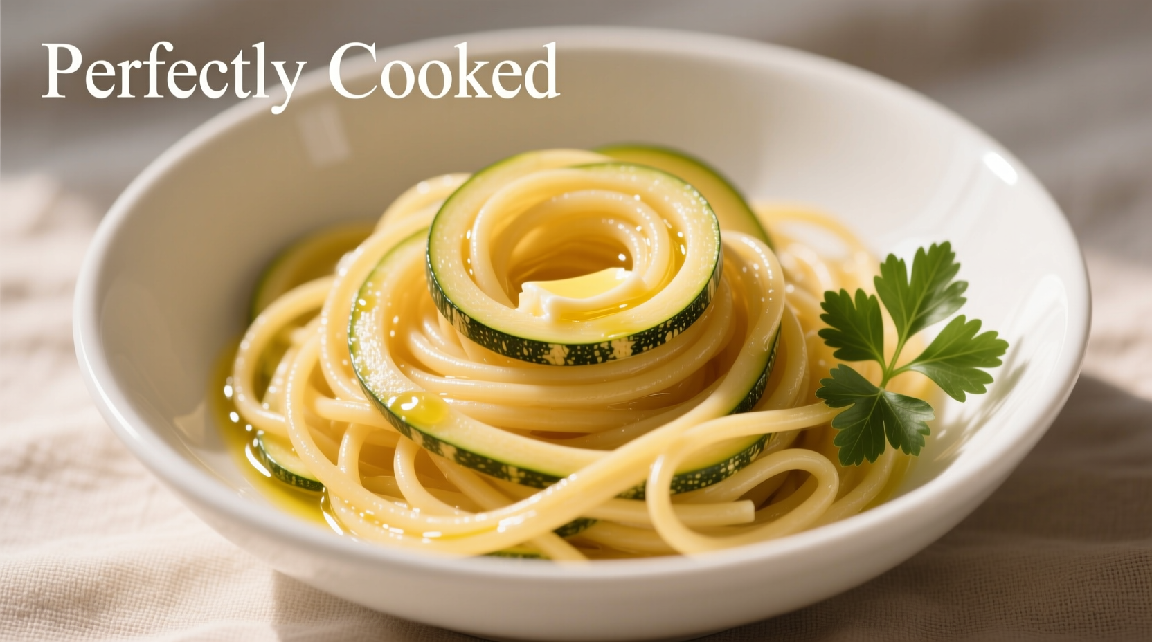Perfectly cooked spaghetti squash strands in bowl
