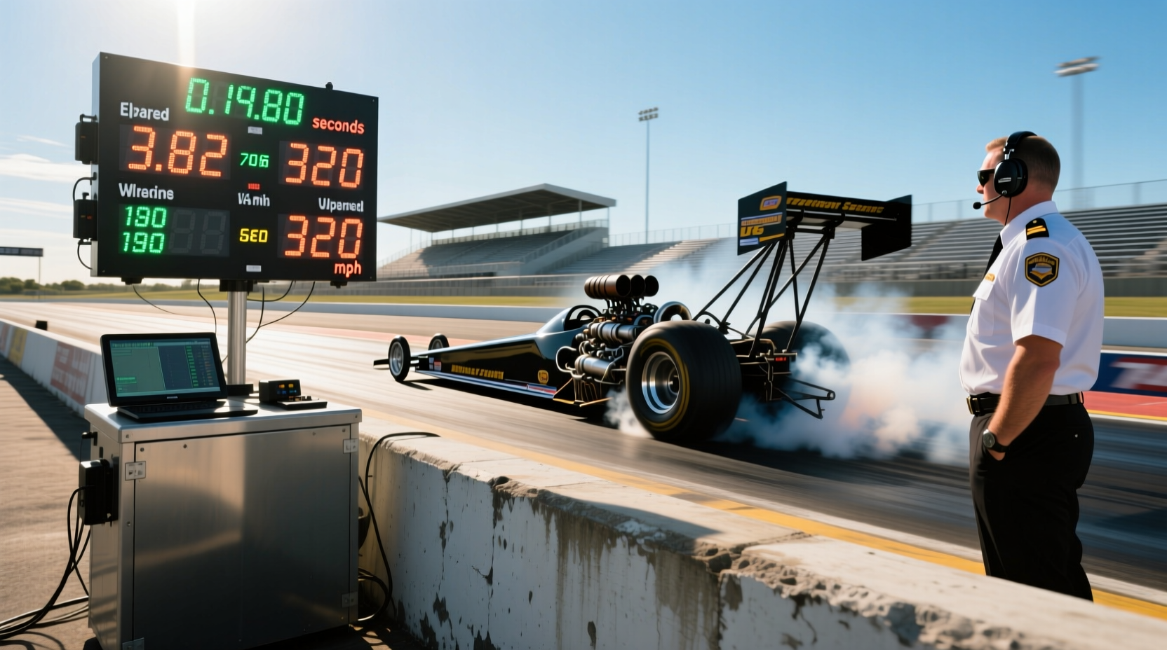 How to Choose a Drag Race Timing System, Do Dragsters Still Run 1/4 Mile?