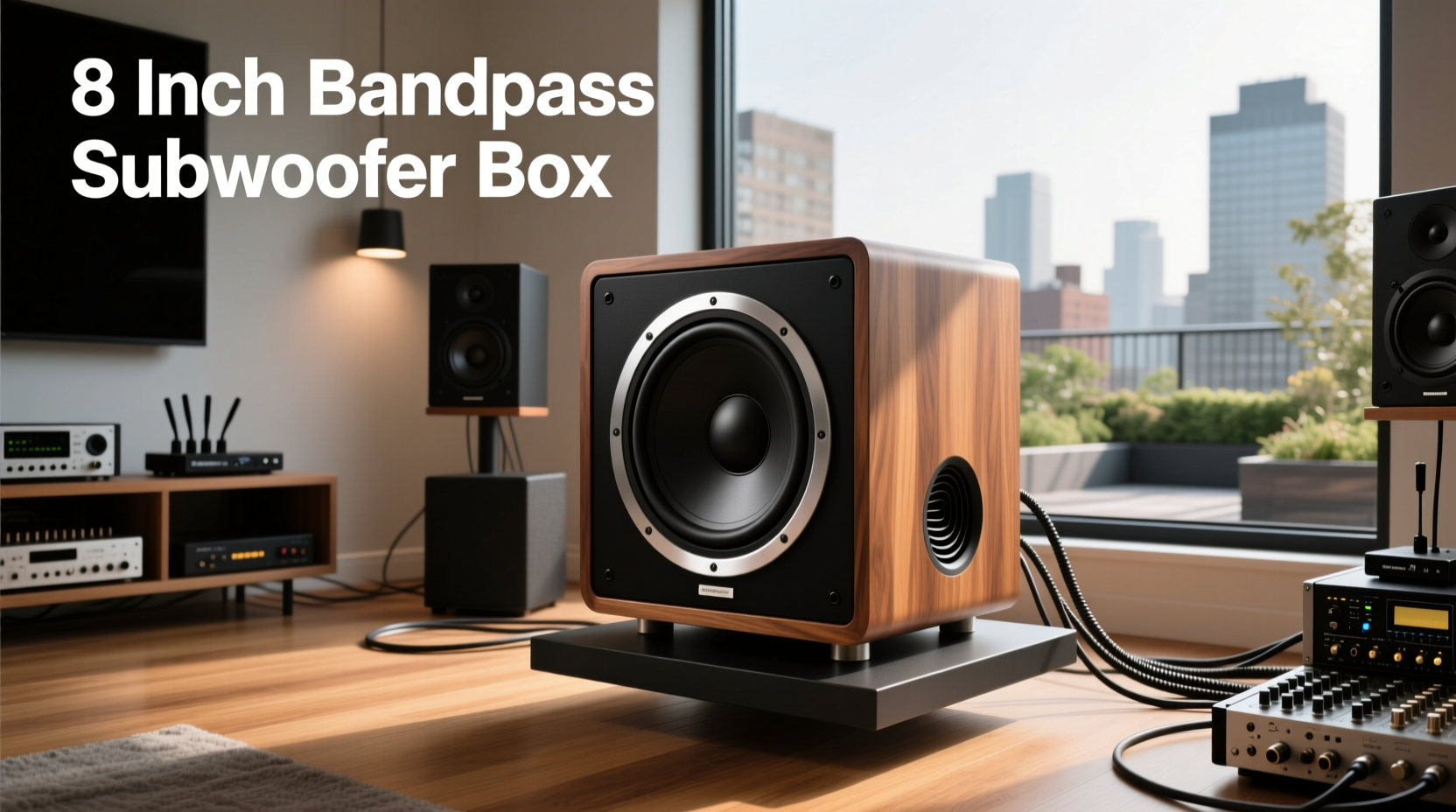 8 inch bandpass subwoofer box guide