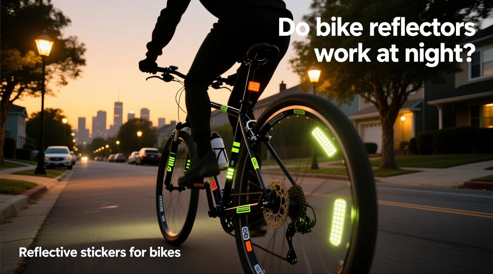 How to choose reflective stickers for bikes,Do bike reflectors work at night?
