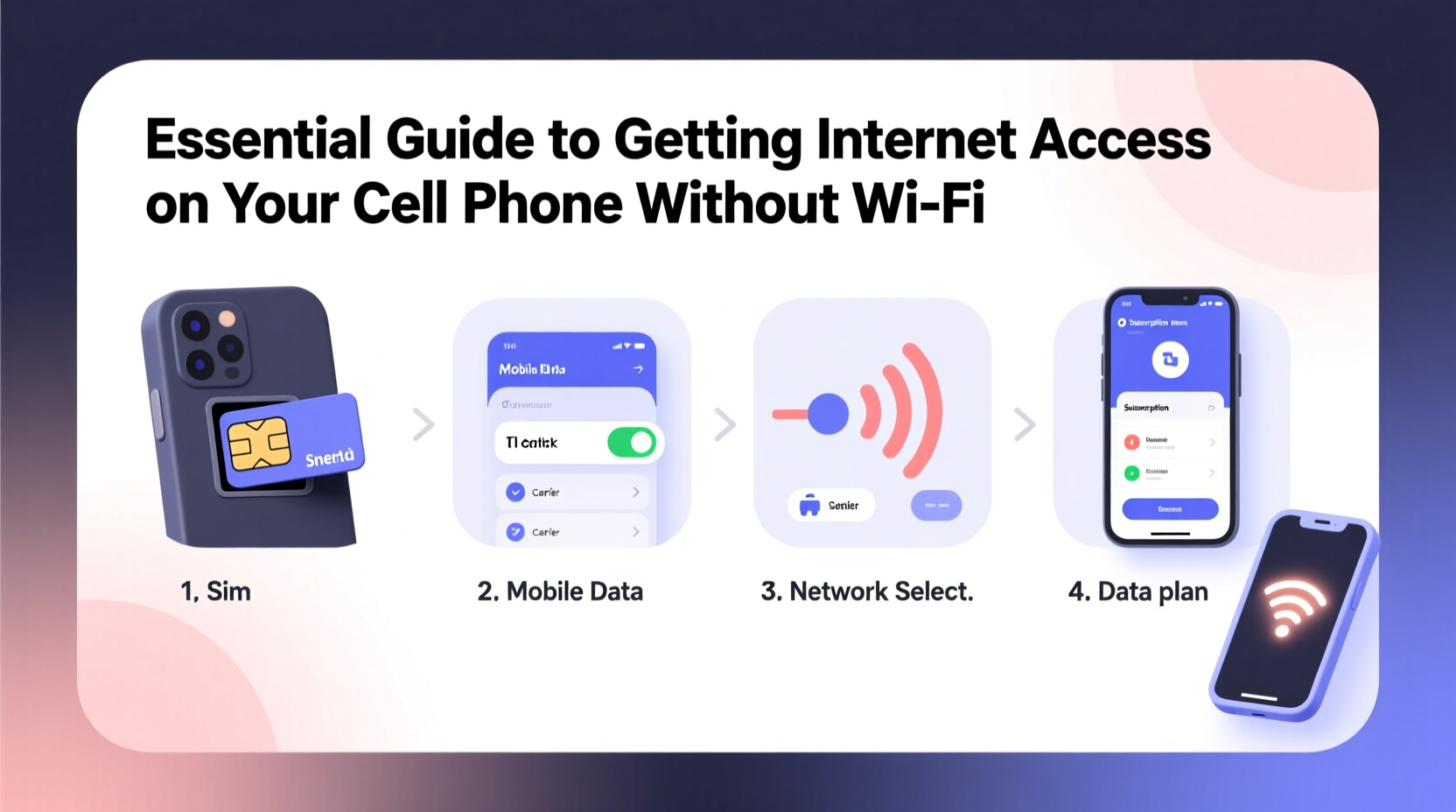 essential guide to getting internet access on your cell phone without wi fi
