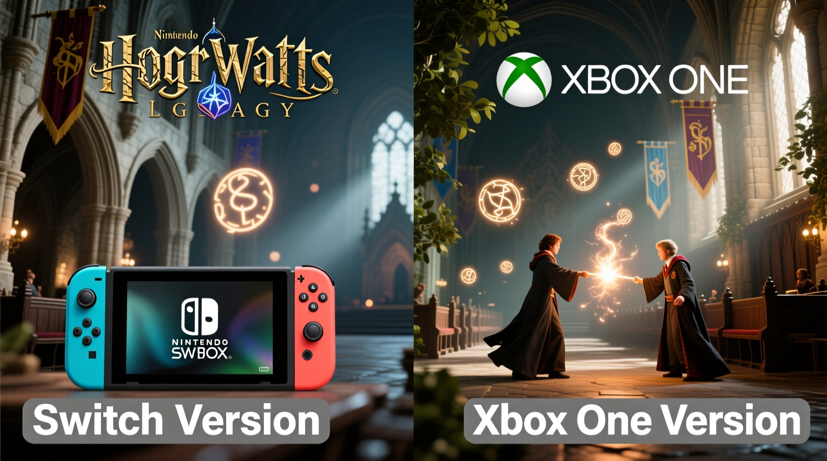 hogwarts legacy on switch vs xbox one is the graphical downgrade worth it