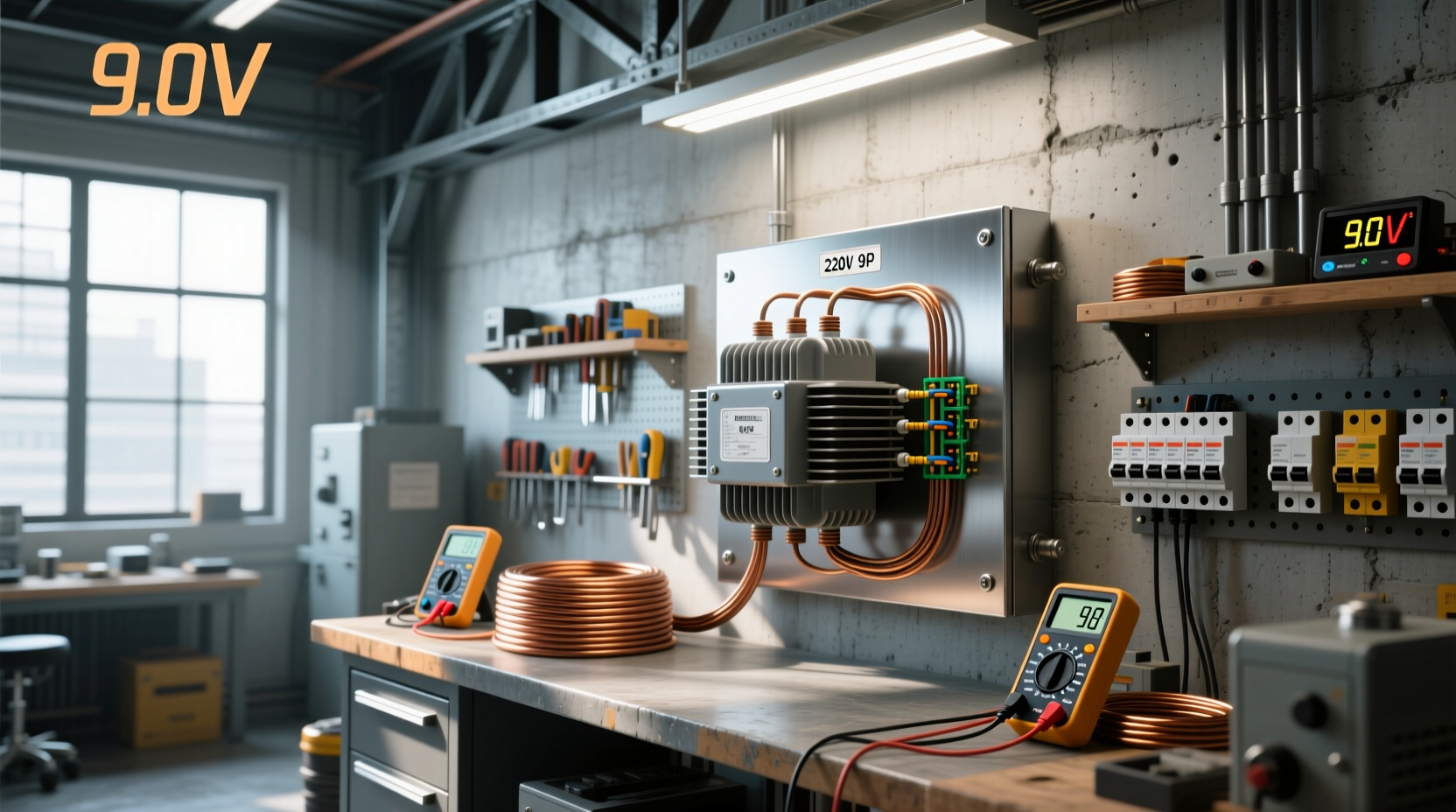 220v to 9v ac transformer guide