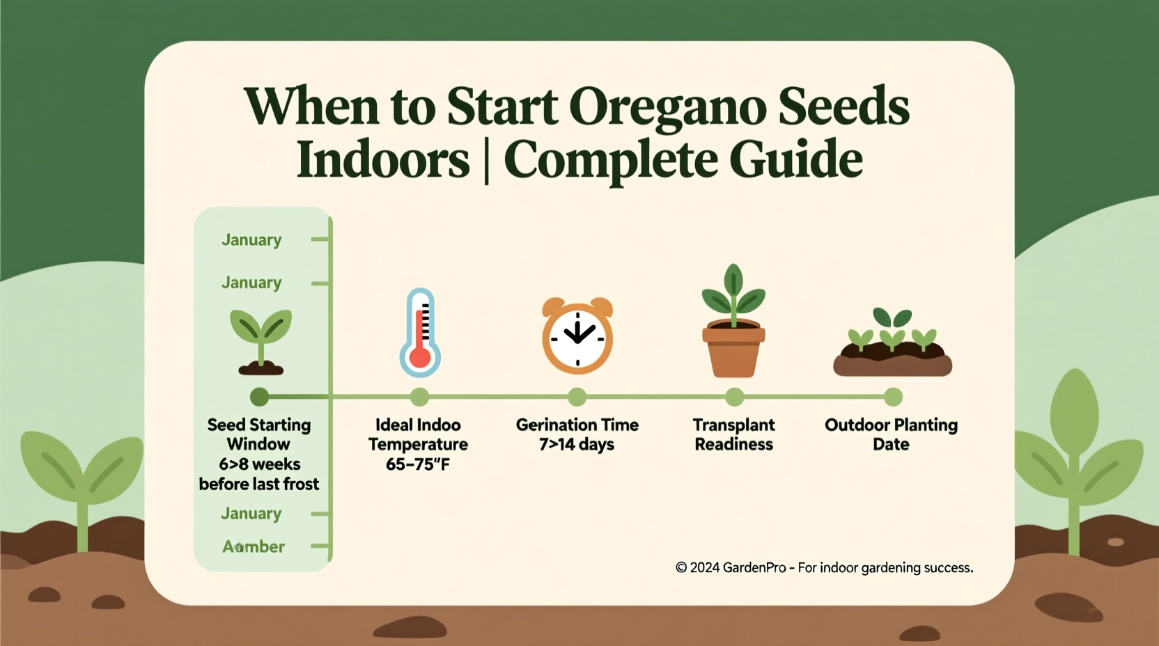 When to Start Oregano Seeds Indoors | Complete Guide