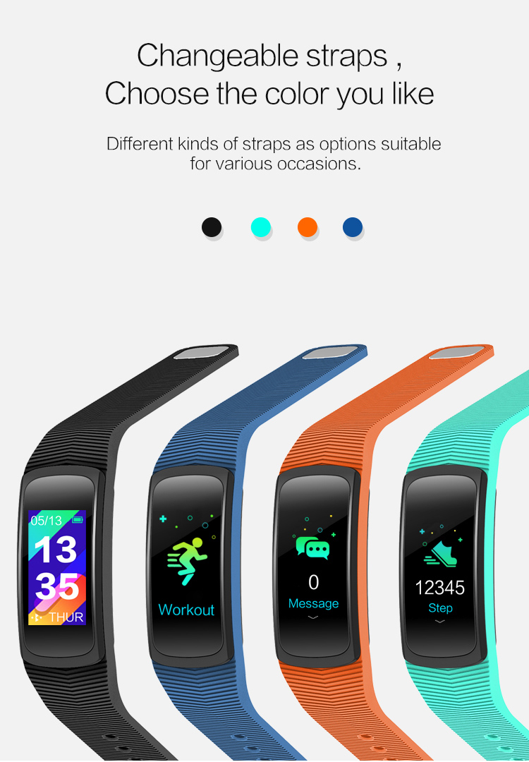 0健身追踪器女性智能手环手表 - buy smart bracelet,smart bracelet