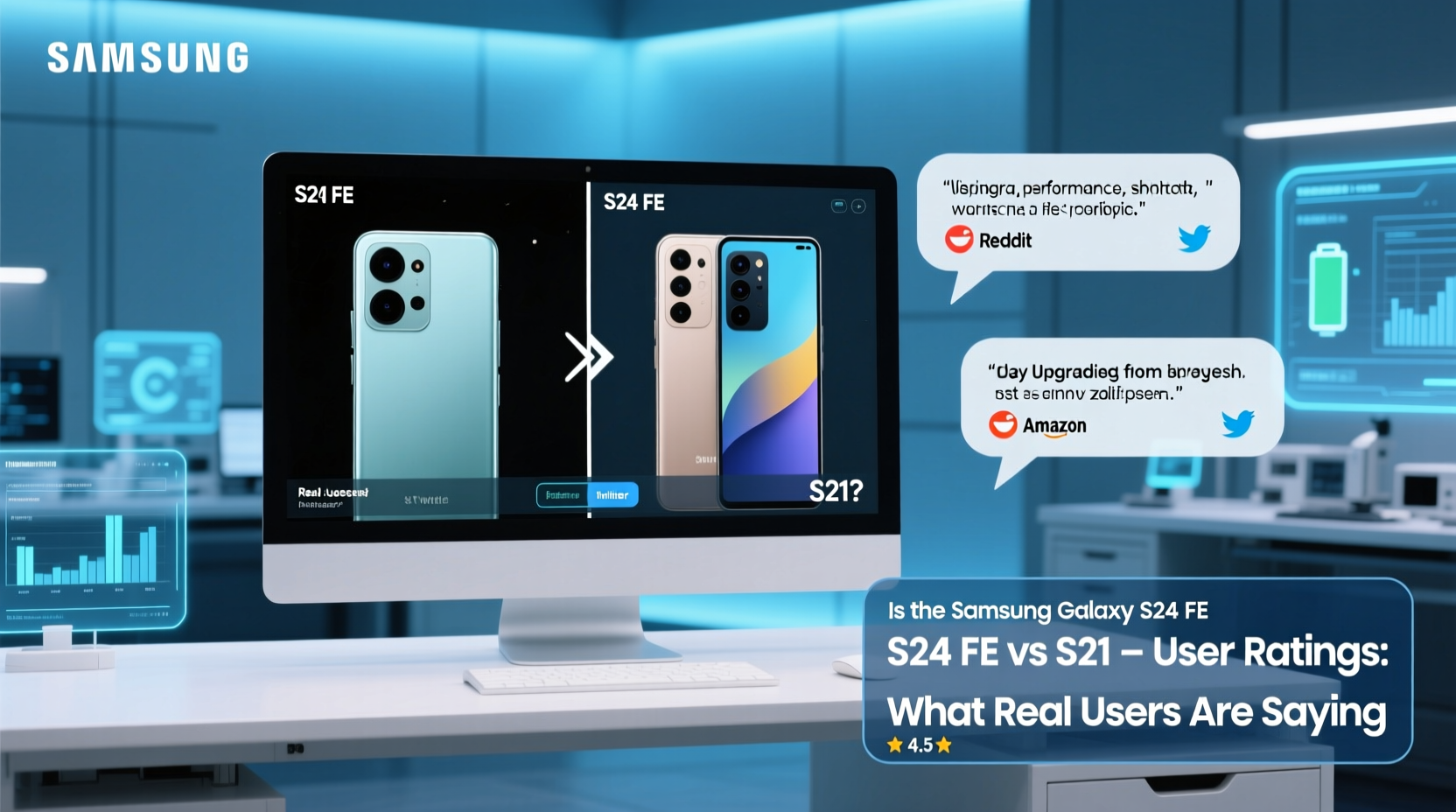is the samsung s24 fe worth the upgrade from the s21 what do users say